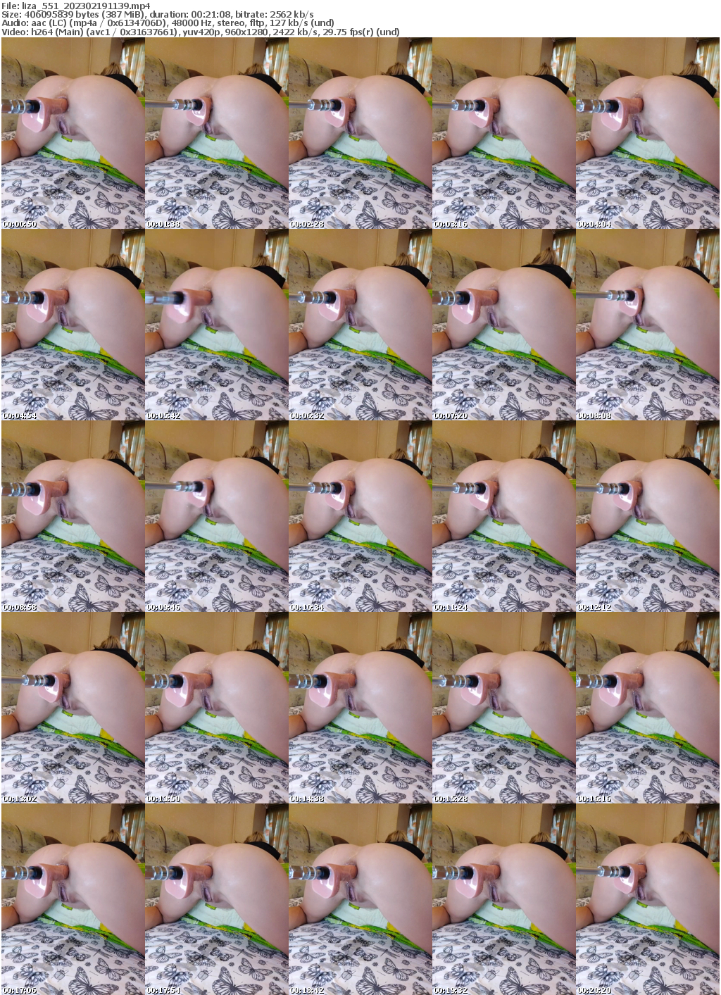 Preview thumb from liza_551 on 2023-02-19 @ bongacams