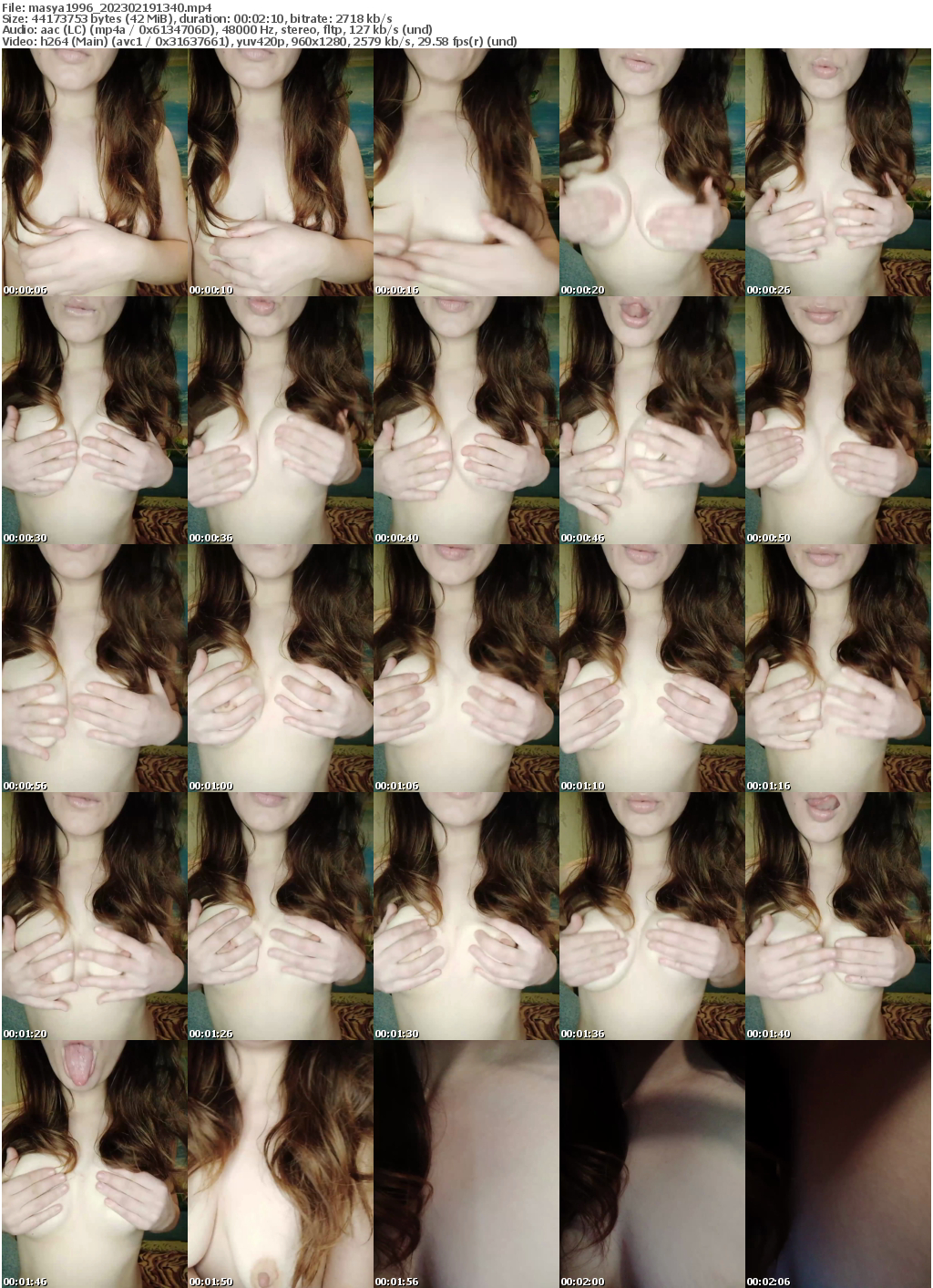 Preview thumb from masya1996 on 2023-02-19 @ bongacams