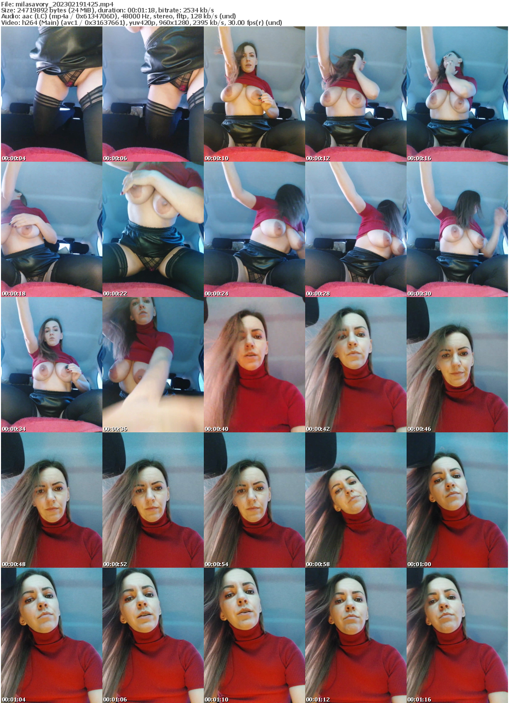 Preview thumb from milasavory on 2023-02-19 @ bongacams