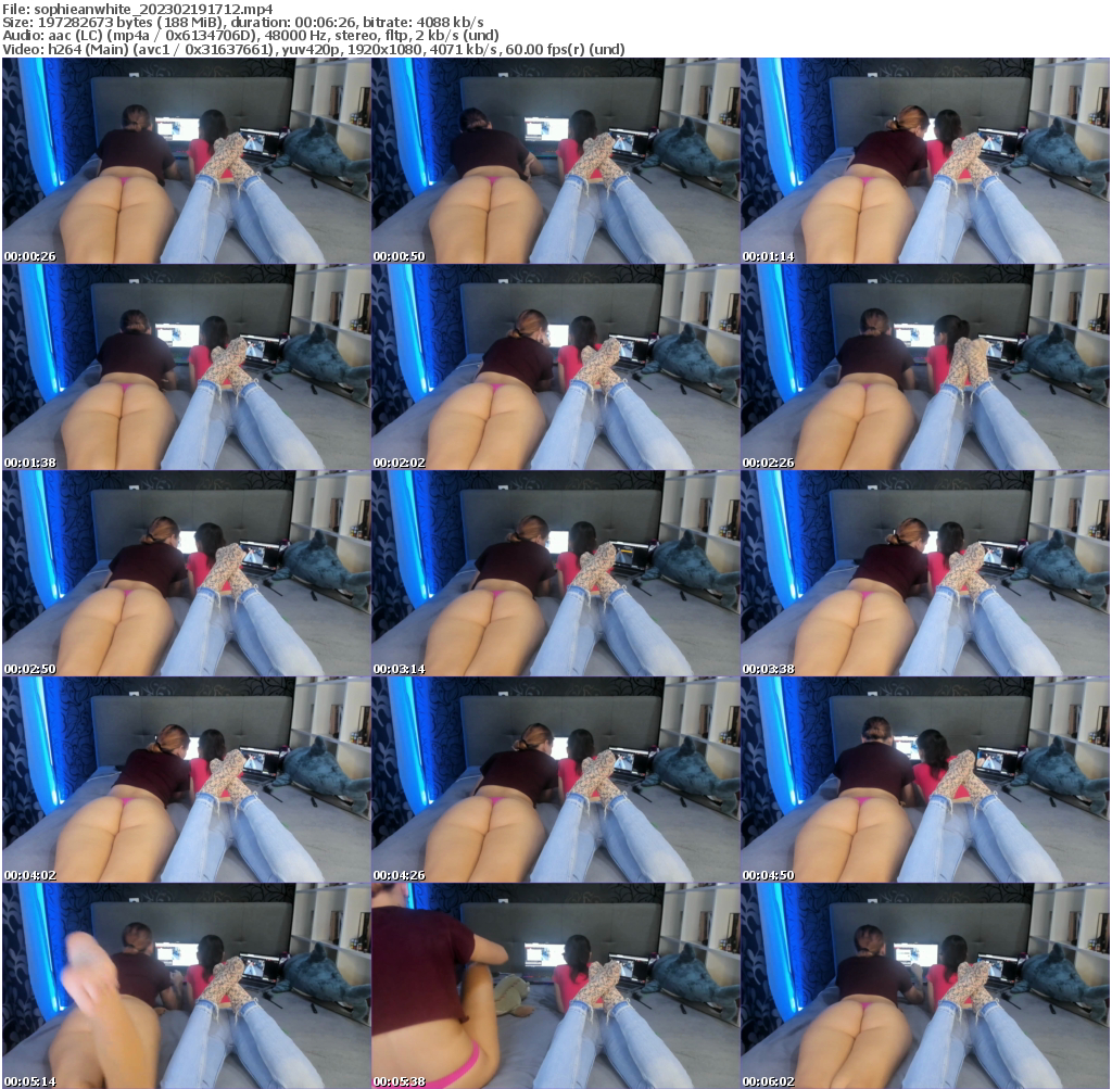 Preview thumb from sophieanwhite on 2023-02-19 @ bongacams