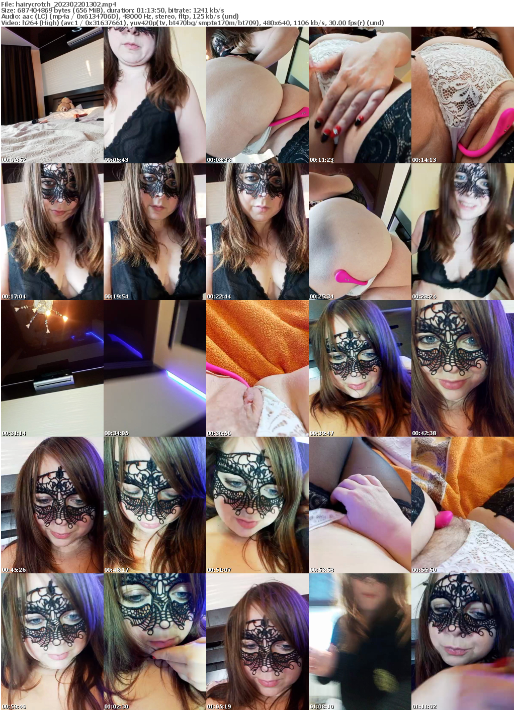 Preview thumb from hairycrotch on 2023-02-20 @ bongacams