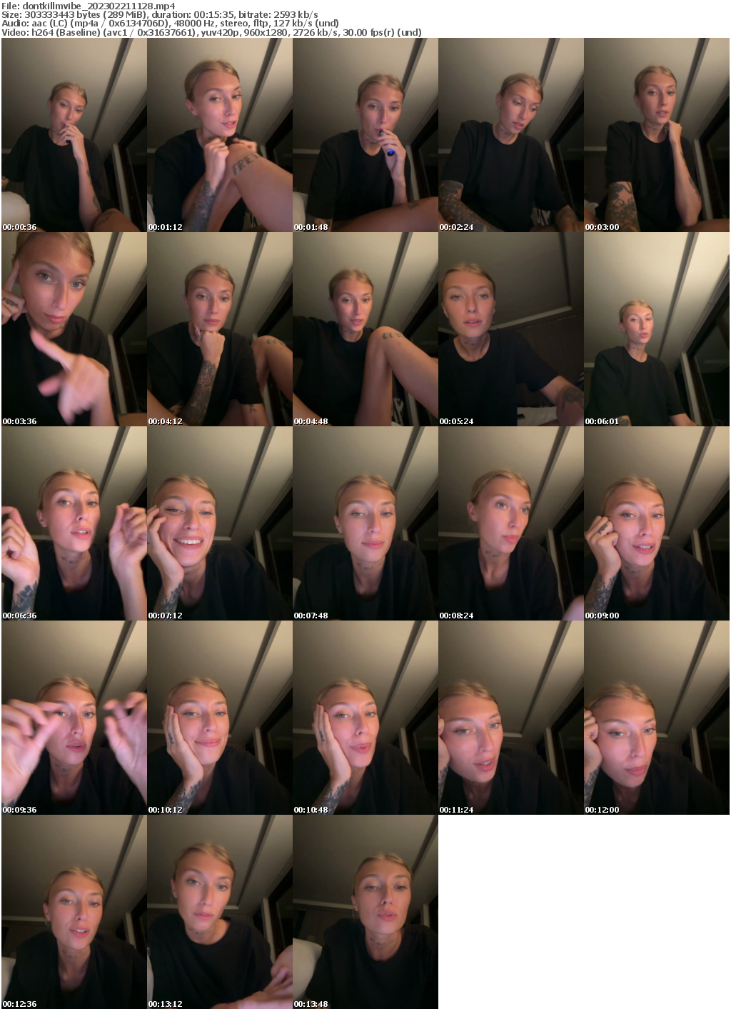 Preview thumb from dontkillmvibe on 2023-02-21 @ bongacams