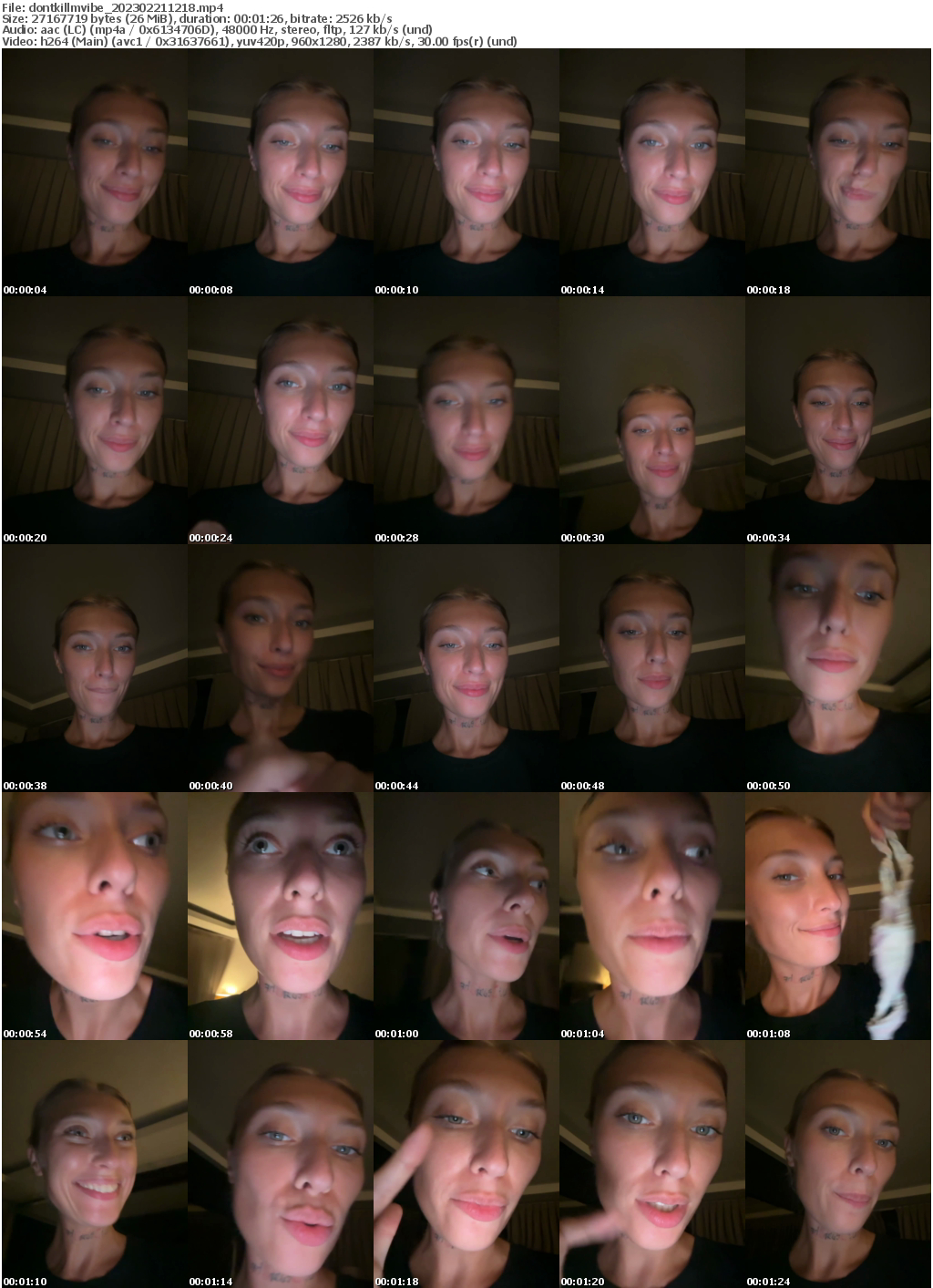 Preview thumb from dontkillmvibe on 2023-02-21 @ bongacams