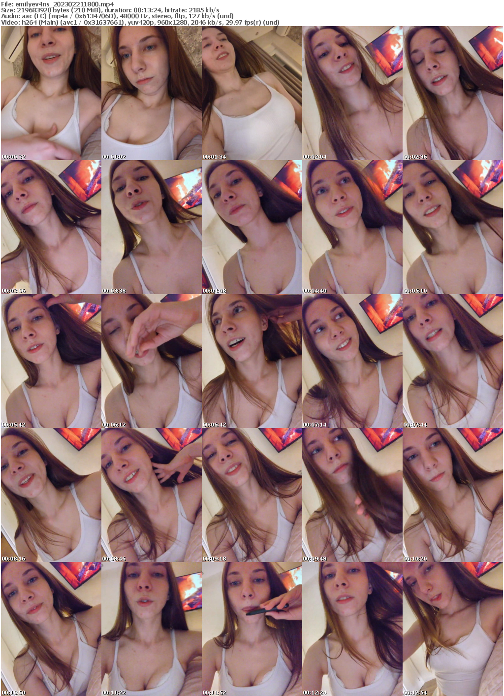 Preview thumb from emilyev4ns on 2023-02-21 @ bongacams