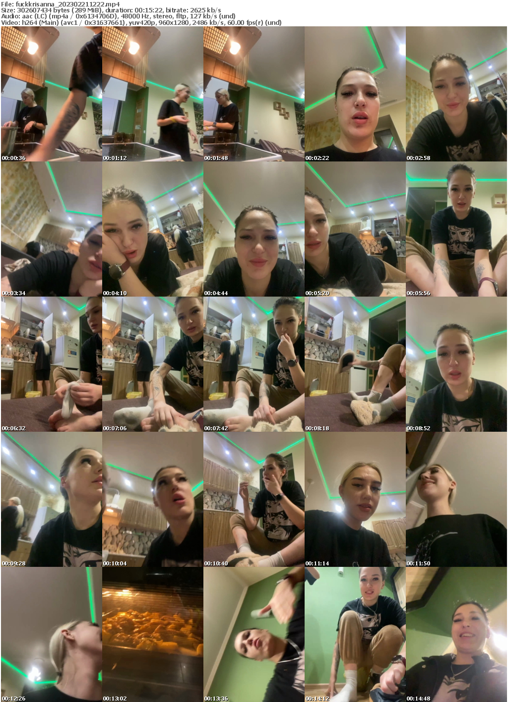 Preview thumb from fuckkrisanna on 2023-02-21 @ bongacams