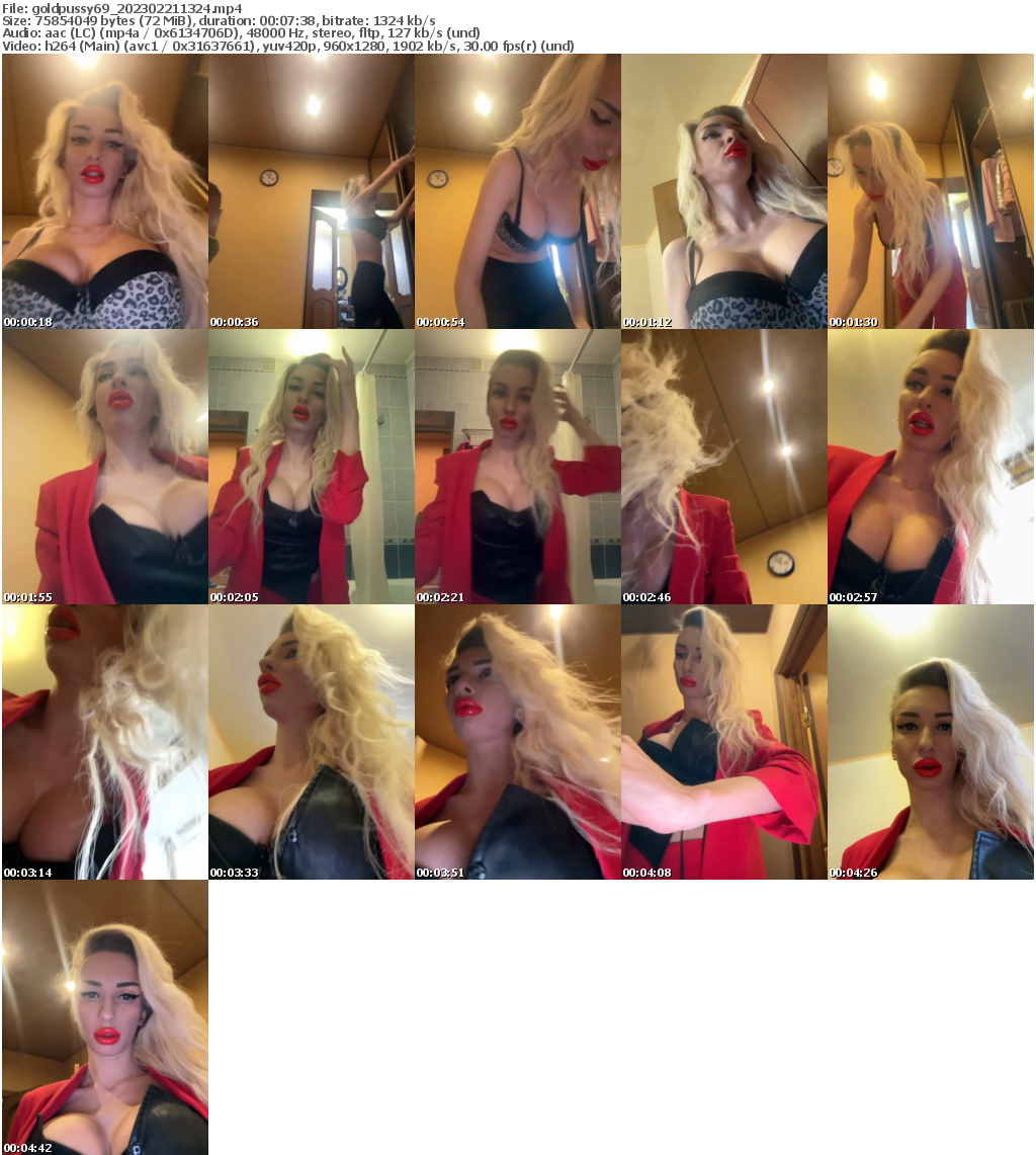 Preview thumb from goldpussy69 on 2023-02-21 @ bongacams