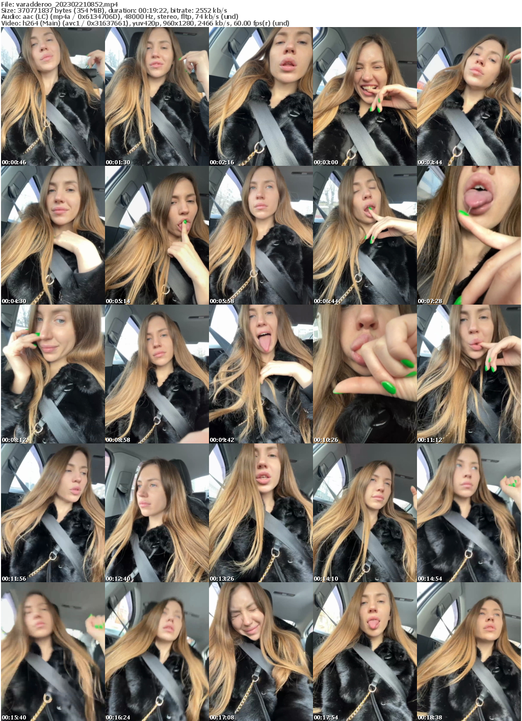 Preview thumb from varadderoo on 2023-02-21 @ bongacams