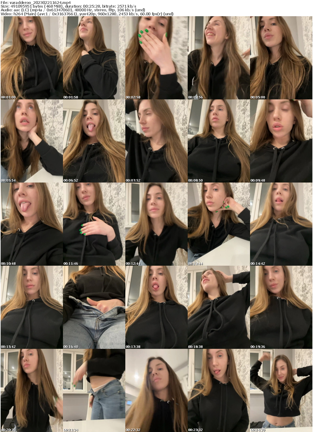 Preview thumb from varadderoo on 2023-02-21 @ bongacams