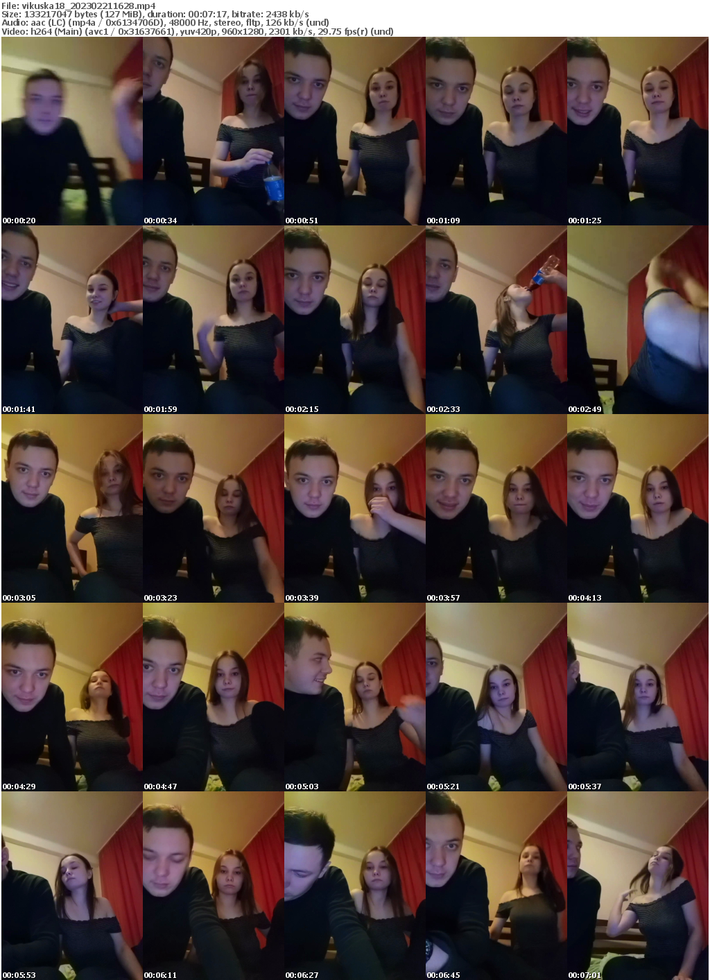 Preview thumb from vikuska18 on 2023-02-21 @ bongacams