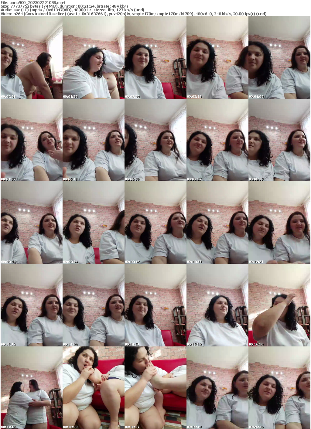 Preview thumb from anna900 on 2023-02-22 @ bongacams