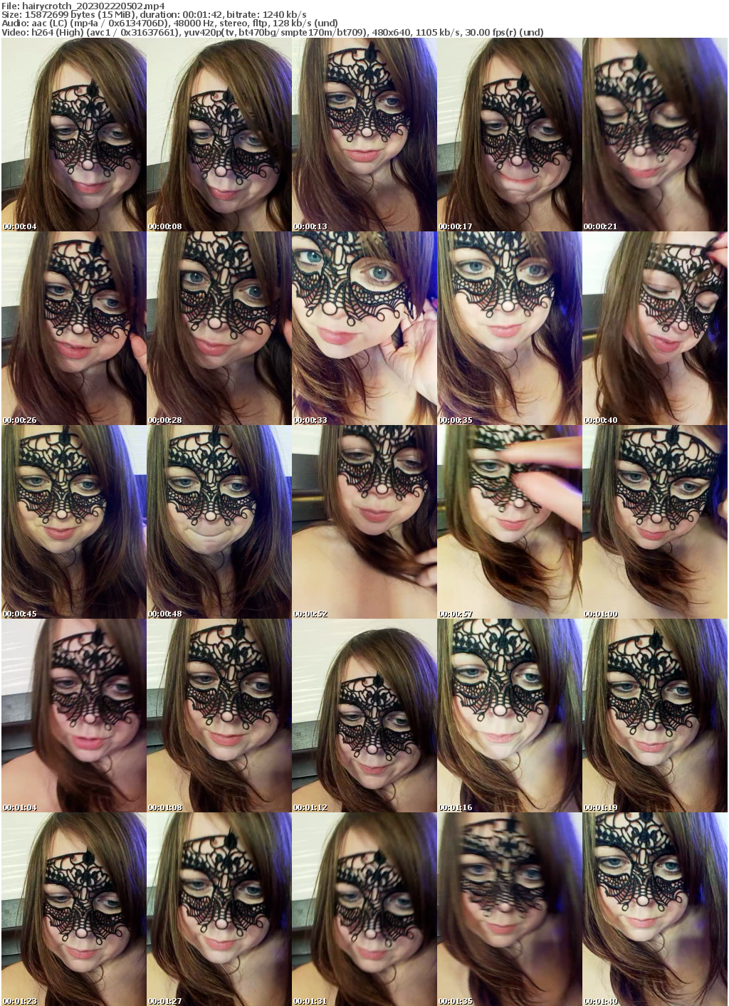 Preview thumb from hairycrotch on 2023-02-22 @ bongacams