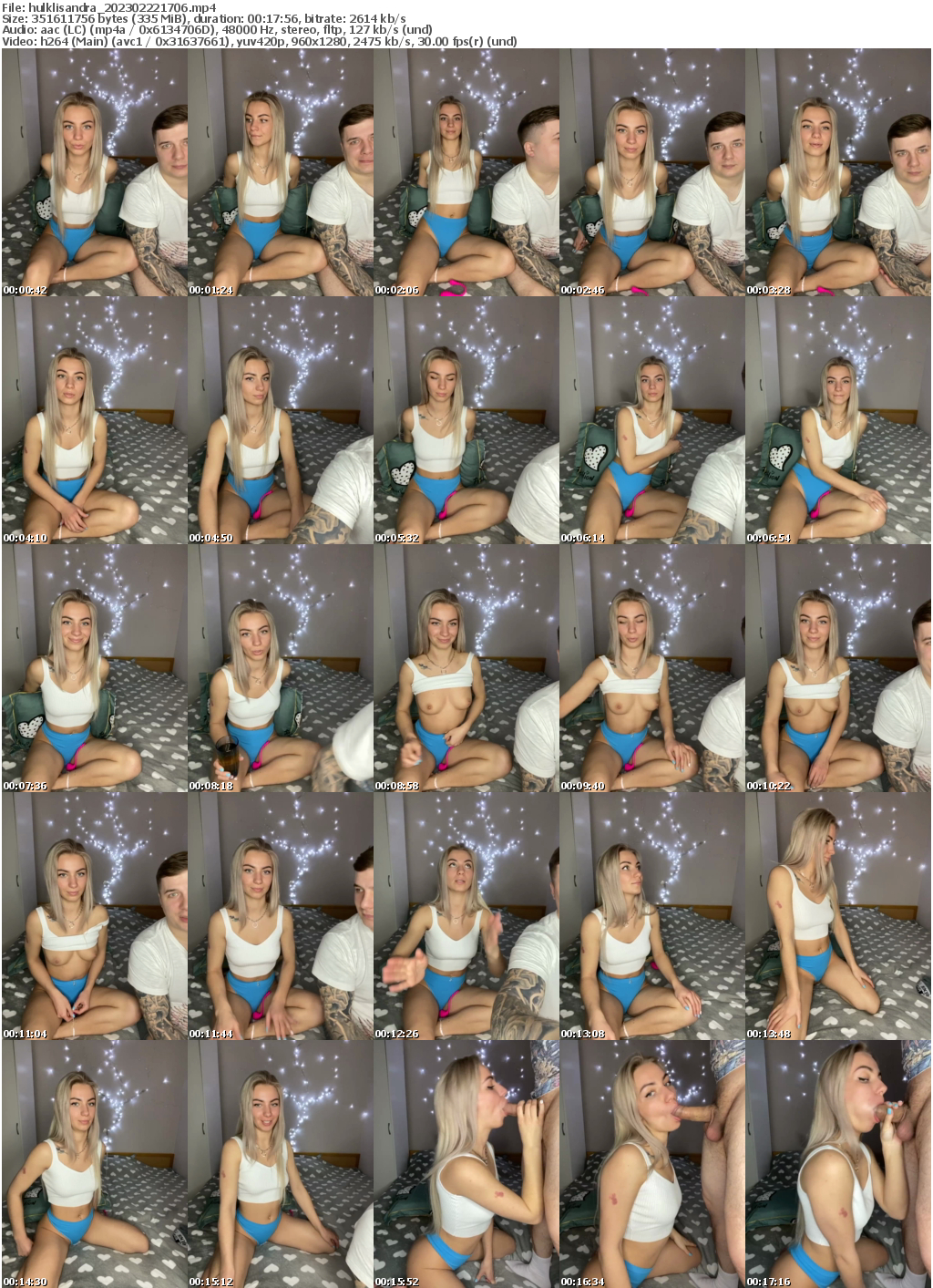 Preview thumb from hulklisandra on 2023-02-22 @ bongacams