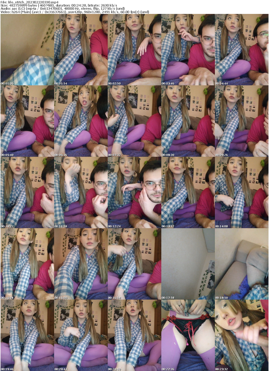 Preview thumb from lilo_stitch on 2023-02-22 @ bongacams