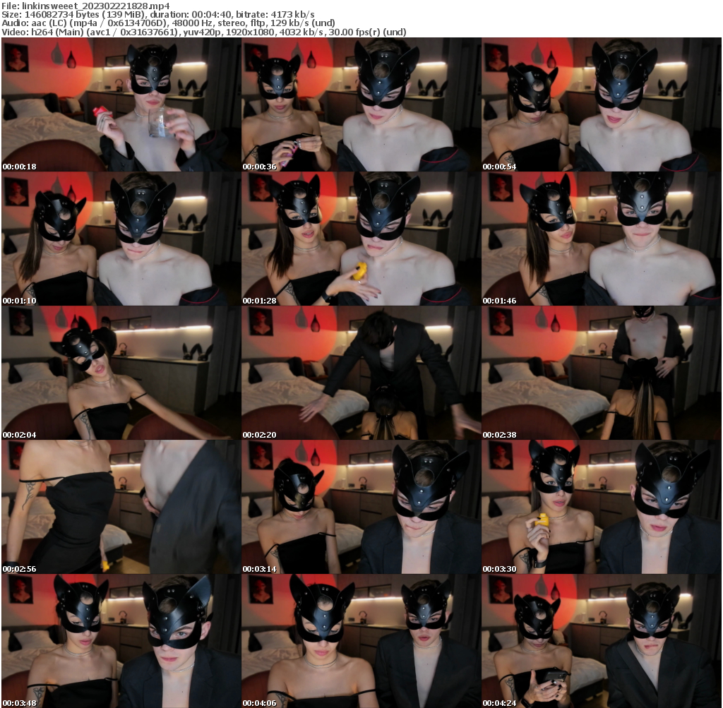 Preview thumb from linkinsweeet on 2023-02-22 @ bongacams