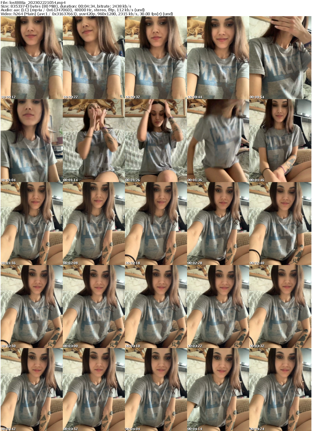 Preview thumb from lost888a on 2023-02-22 @ bongacams