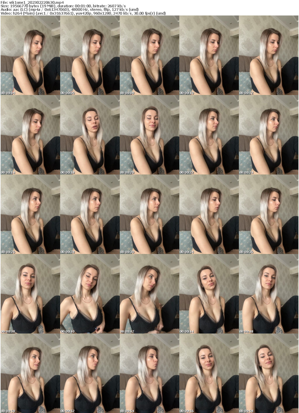 Preview thumb from vik1one1 on 2023-02-22 @ bongacams