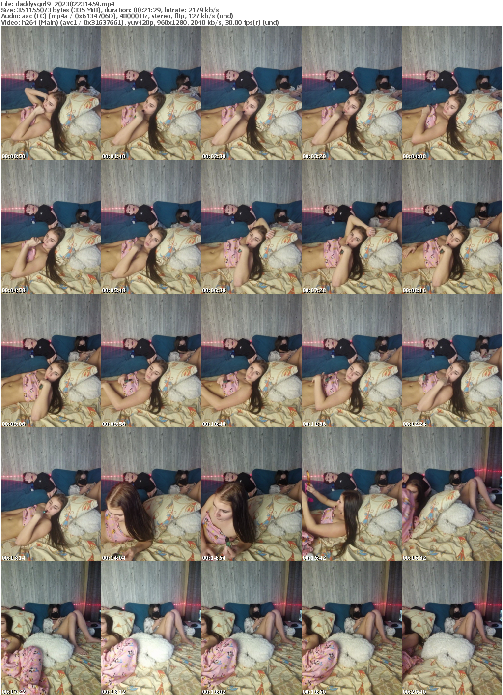 Preview thumb from daddysgirl9 on 2023-02-23 @ bongacams