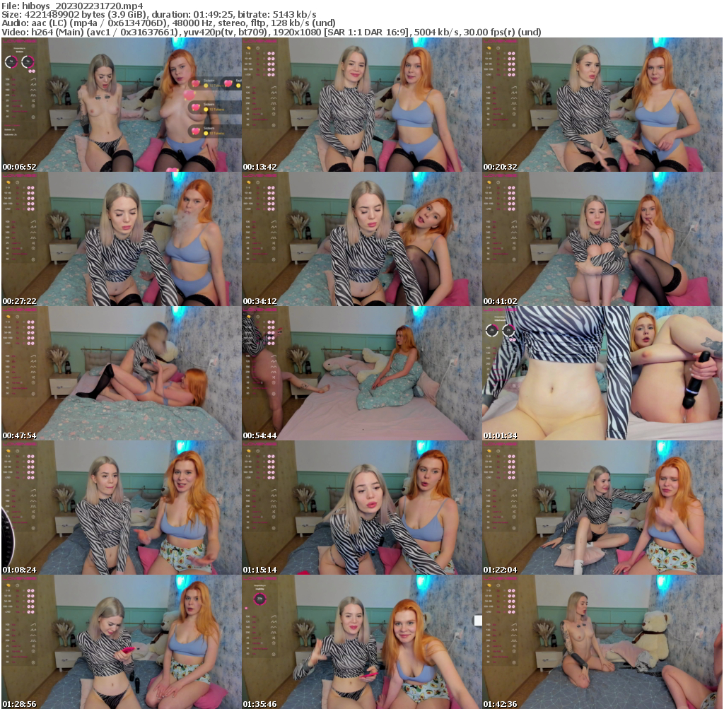 Preview thumb from hiboys on 2023-02-23 @ bongacams