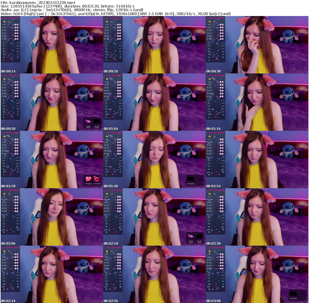 Preview thumb from karolinaqueen on 2023-02-23 @ bongacams