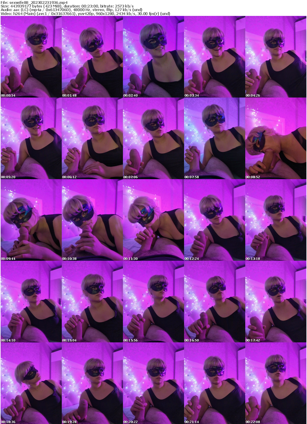 Preview thumb from sexwife88 on 2023-02-23 @ bongacams