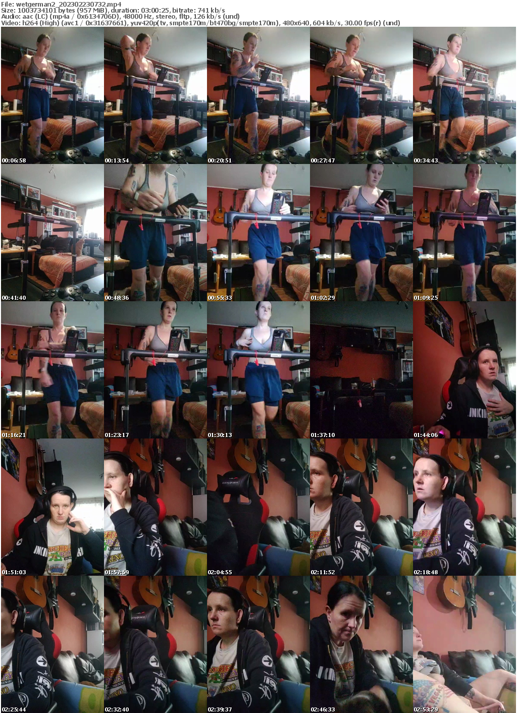 Preview thumb from wetgerman2 on 2023-02-23 @ bongacams