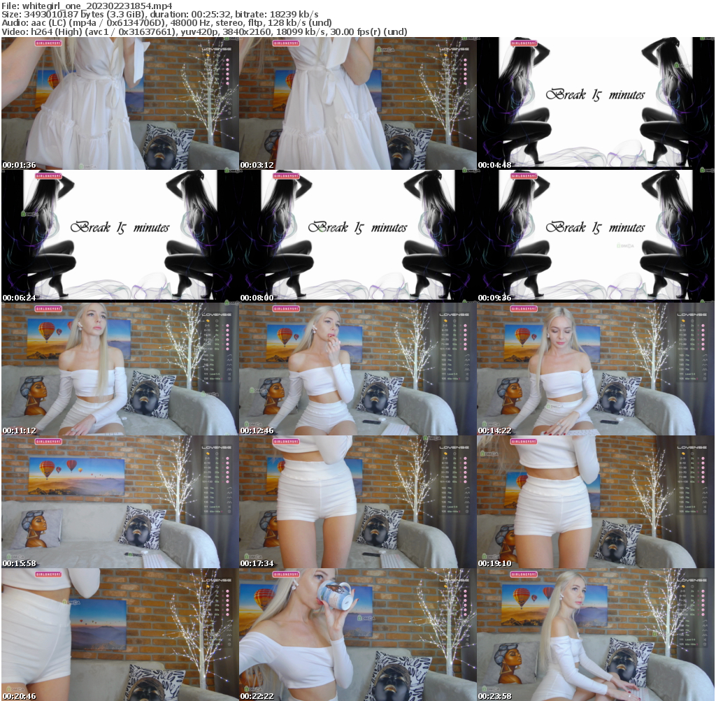 Preview thumb from whitegirl_one on 2023-02-23 @ bongacams