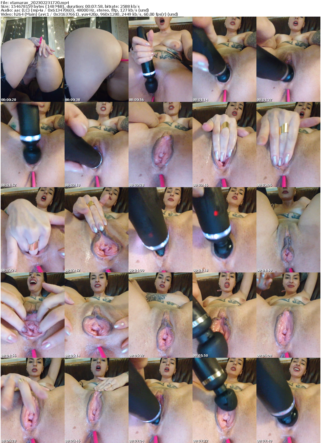 Preview thumb from xtamarax on 2023-02-23 @ bongacams