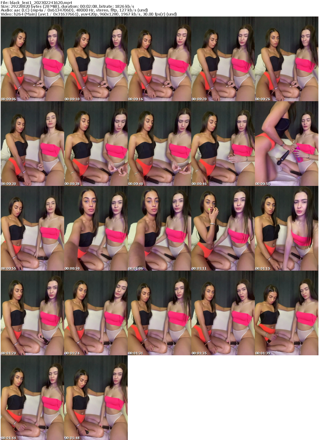 Preview thumb from black_lexi1 on 2023-02-24 @ bongacams