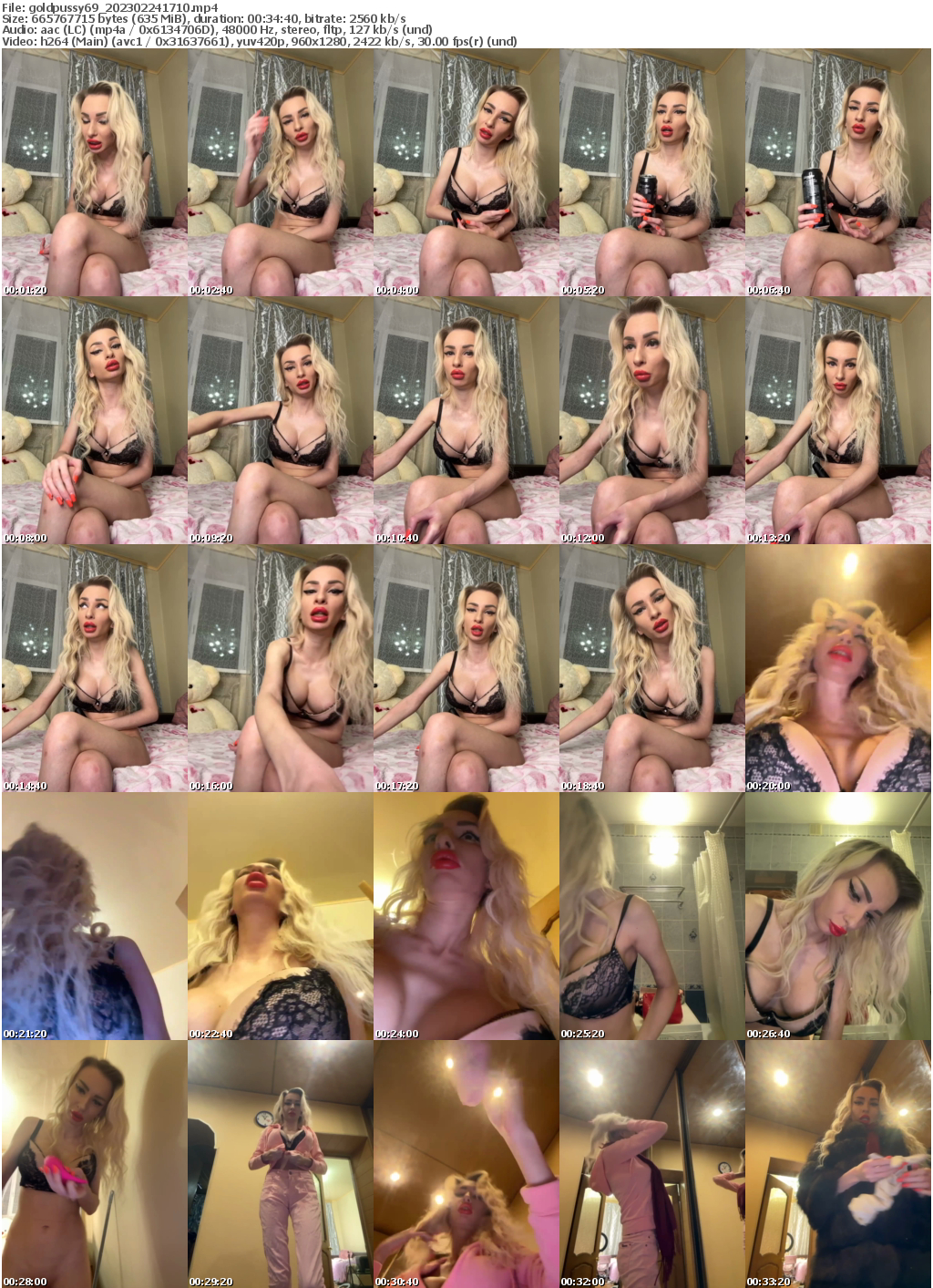 Preview thumb from goldpussy69 on 2023-02-24 @ bongacams