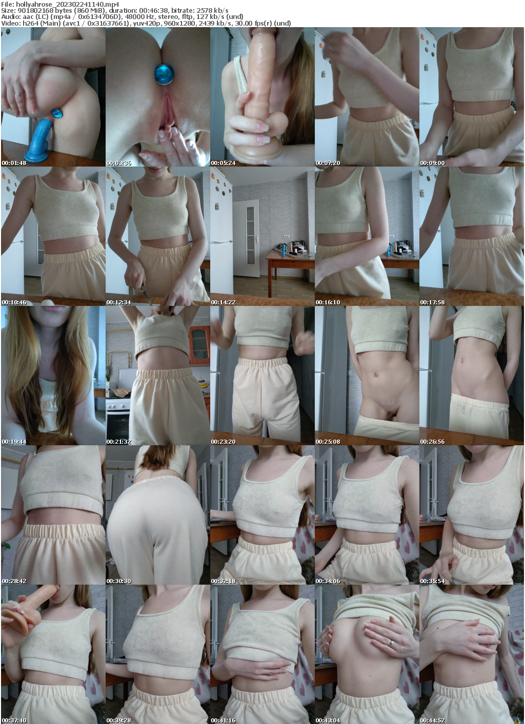 Preview thumb from hollyahrose on 2023-02-24 @ bongacams