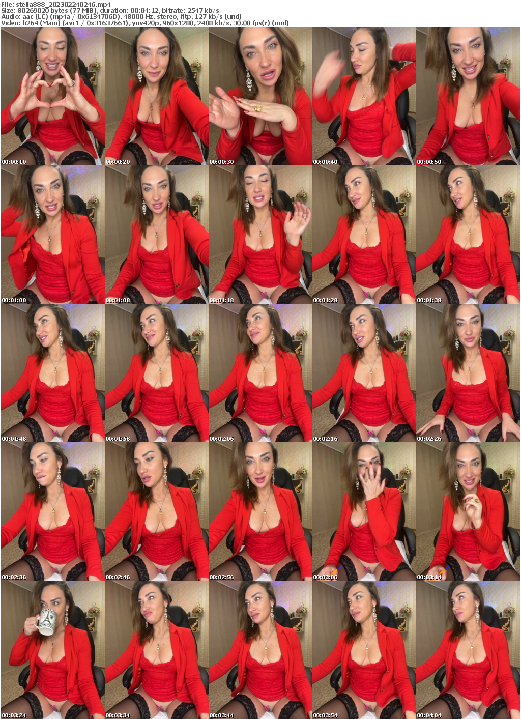 Preview thumb from stella888 on 2023-02-24 @ bongacams