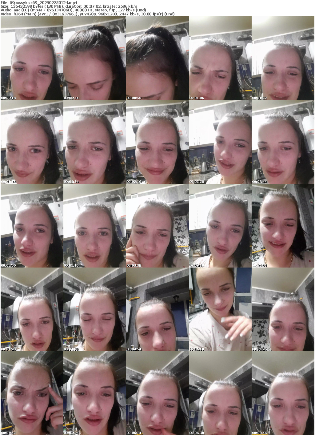 Preview thumb from 69pussykiss69 on 2023-02-25 @ bongacams