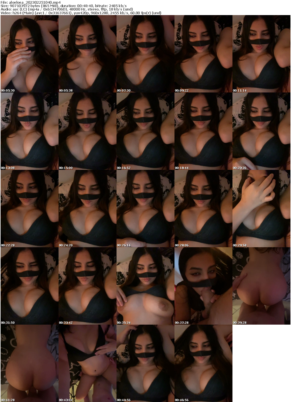 Preview thumb from aloeloea on 2023-02-25 @ bongacams