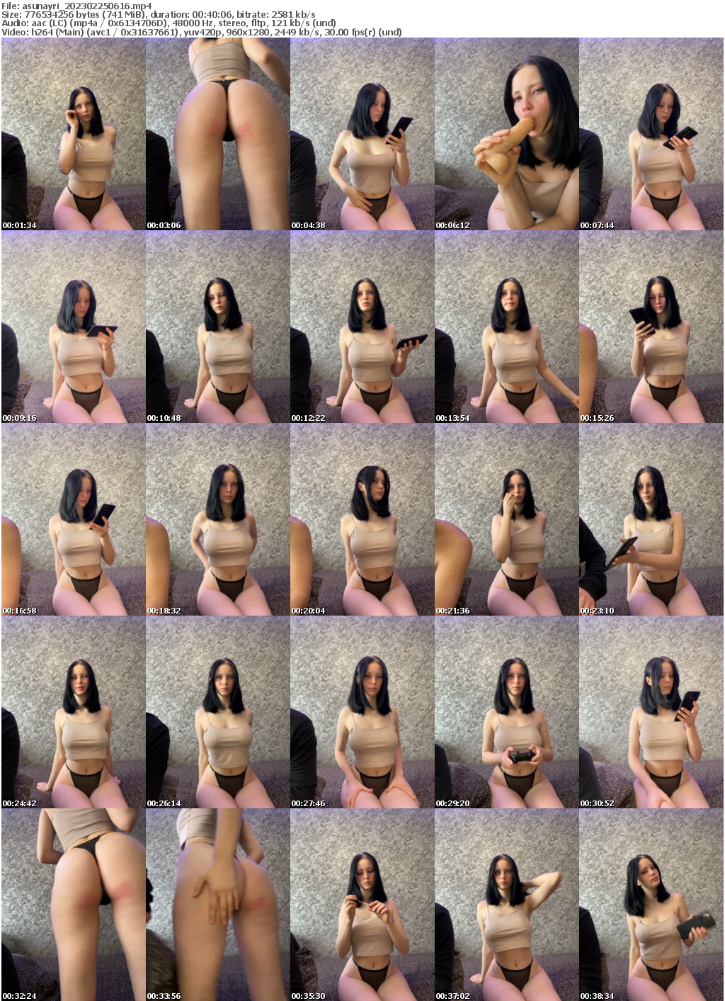 Preview thumb from asunayri on 2023-02-25 @ bongacams