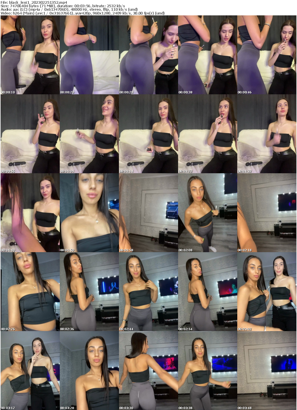 Preview thumb from black_lexi1 on 2023-02-25 @ bongacams