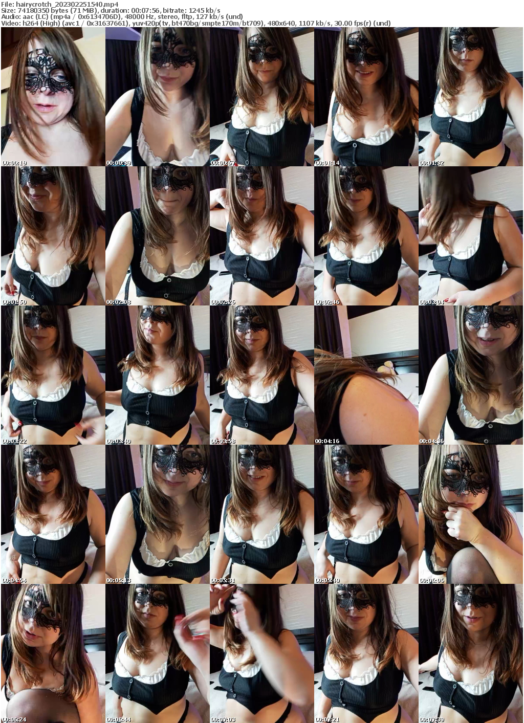 Preview thumb from hairycrotch on 2023-02-25 @ bongacams