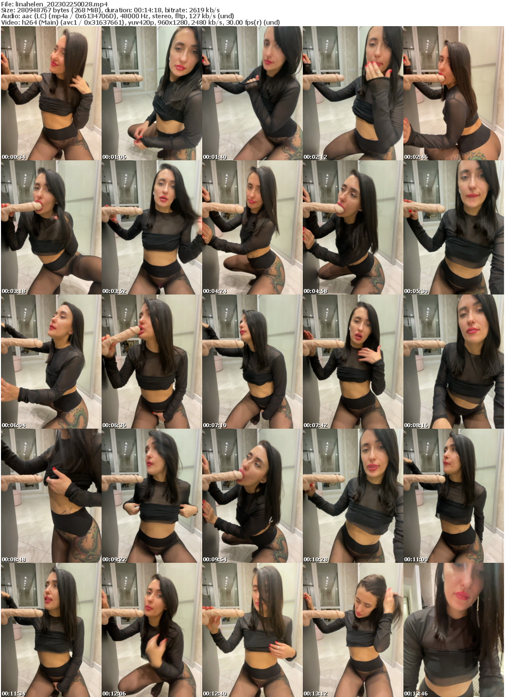 Preview thumb from linahelen on 2023-02-25 @ bongacams