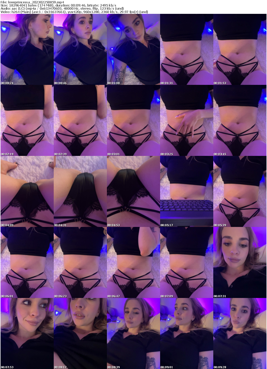 Preview thumb from loveprincessa on 2023-02-25 @ bongacams
