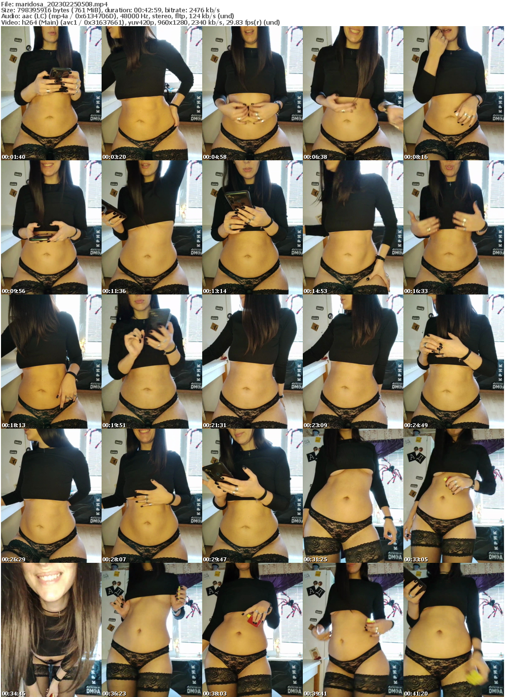 Preview thumb from maridosa on 2023-02-25 @ bongacams