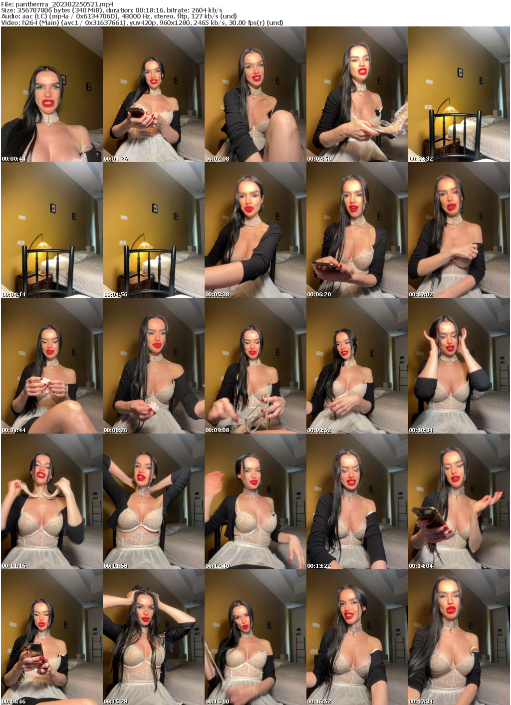 Preview thumb from pantherrra on 2023-02-25 @ bongacams