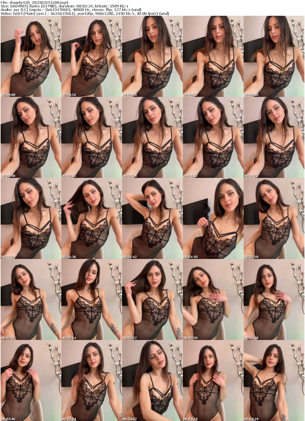 Preview thumb from shawty420 on 2023-02-25 @ bongacams