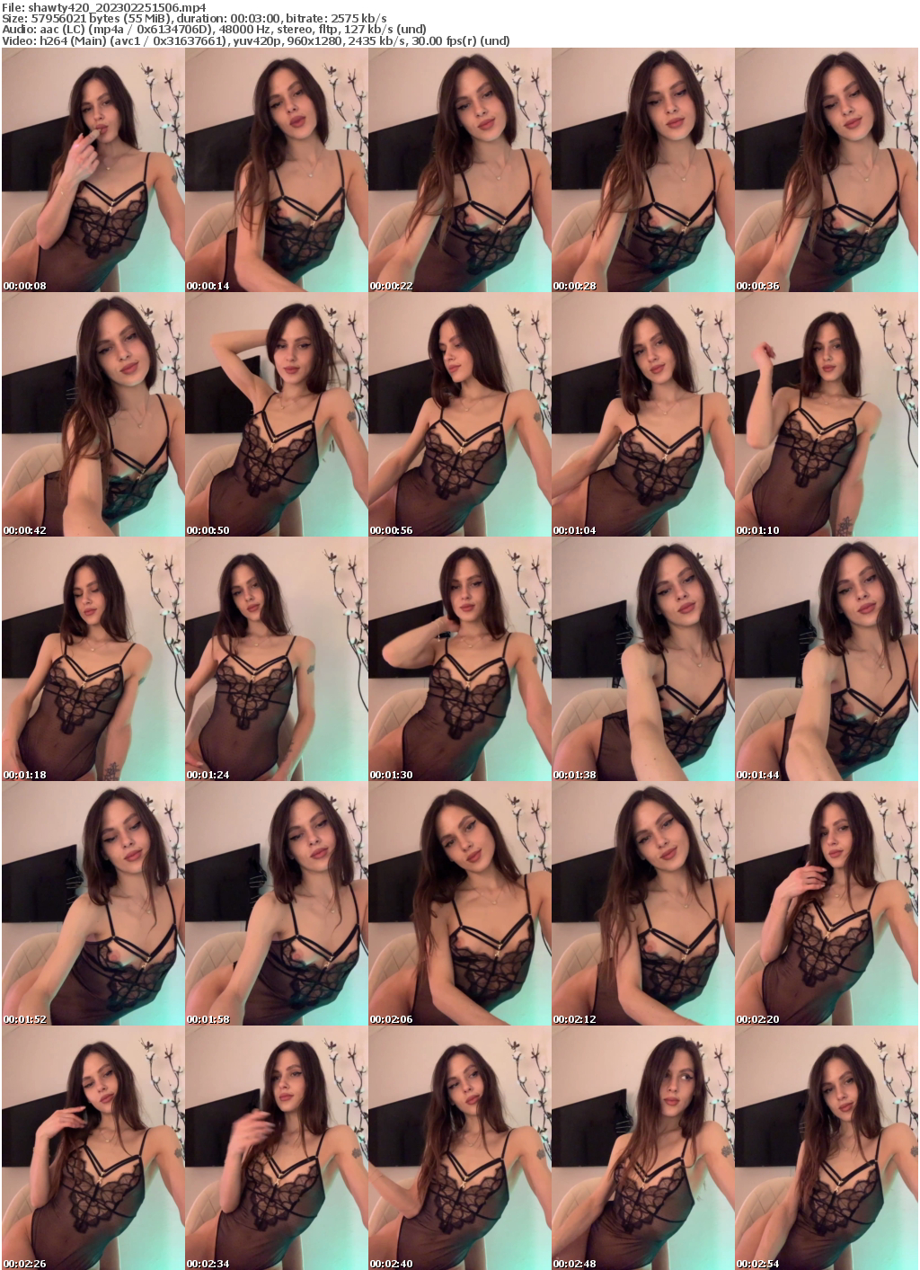 Preview thumb from shawty420 on 2023-02-25 @ bongacams