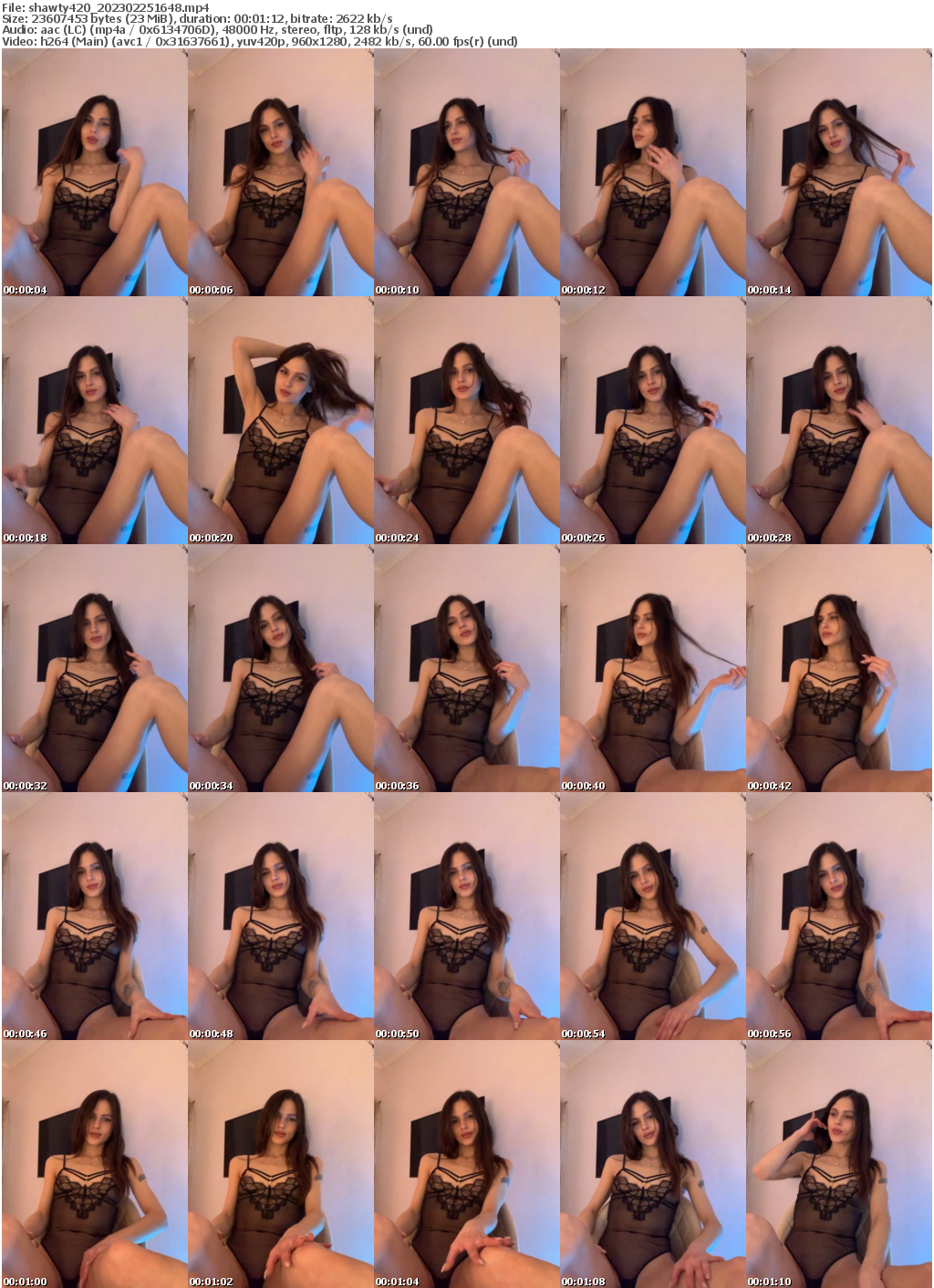 Preview thumb from shawty420 on 2023-02-25 @ bongacams