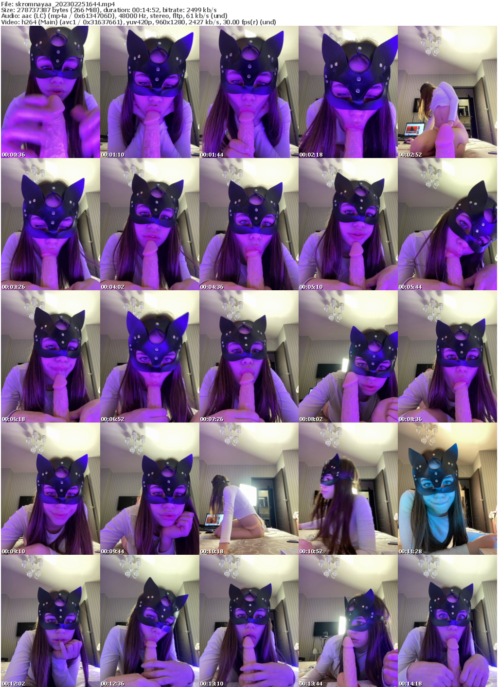 Preview thumb from skromnayaa on 2023-02-25 @ bongacams