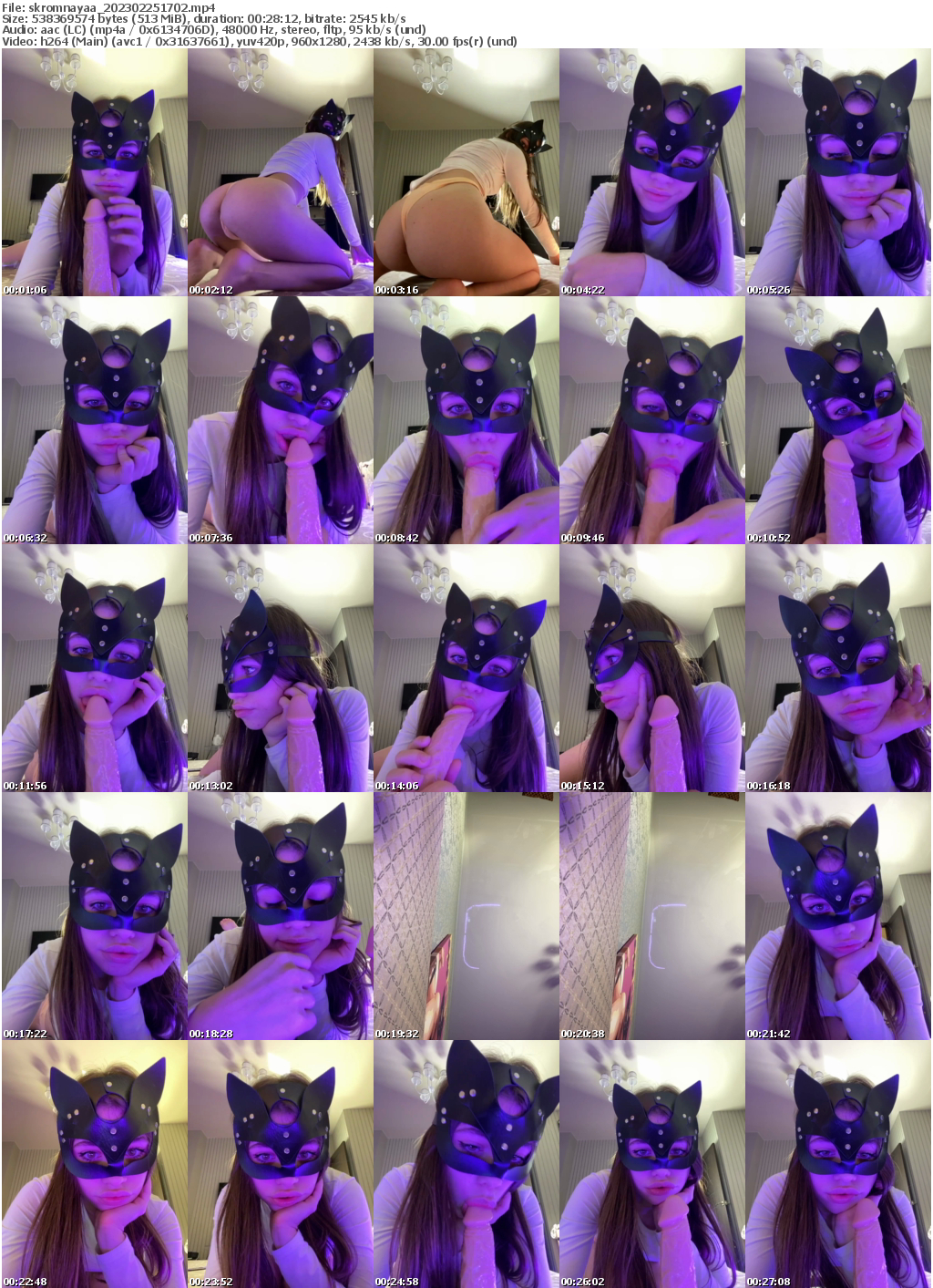 Preview thumb from skromnayaa on 2023-02-25 @ bongacams