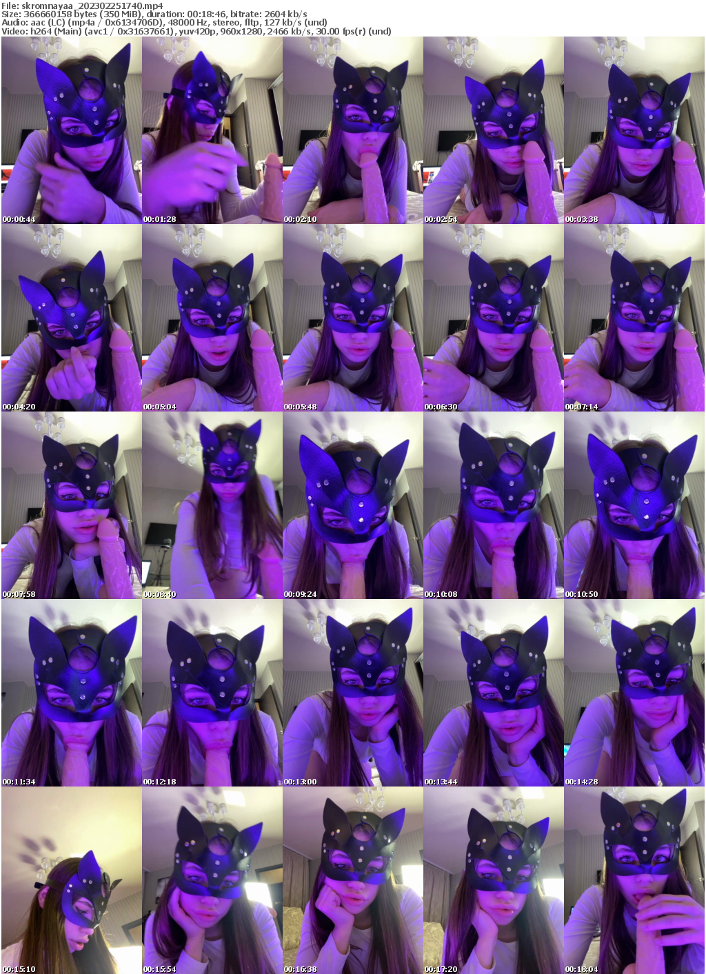 Preview thumb from skromnayaa on 2023-02-25 @ bongacams