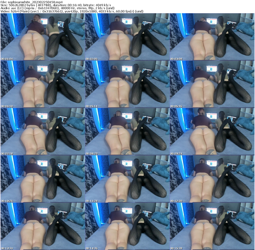 Preview thumb from sophieanwhite on 2023-02-25 @ bongacams