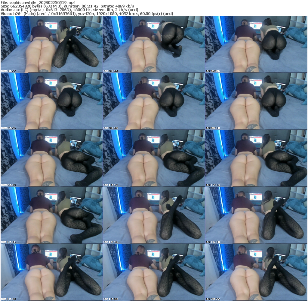 Preview thumb from sophieanwhite on 2023-02-25 @ bongacams