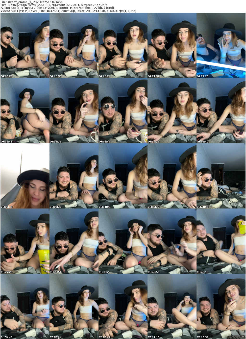 Preview thumb from sweet_emma_1 on 2023-02-25 @ bongacams