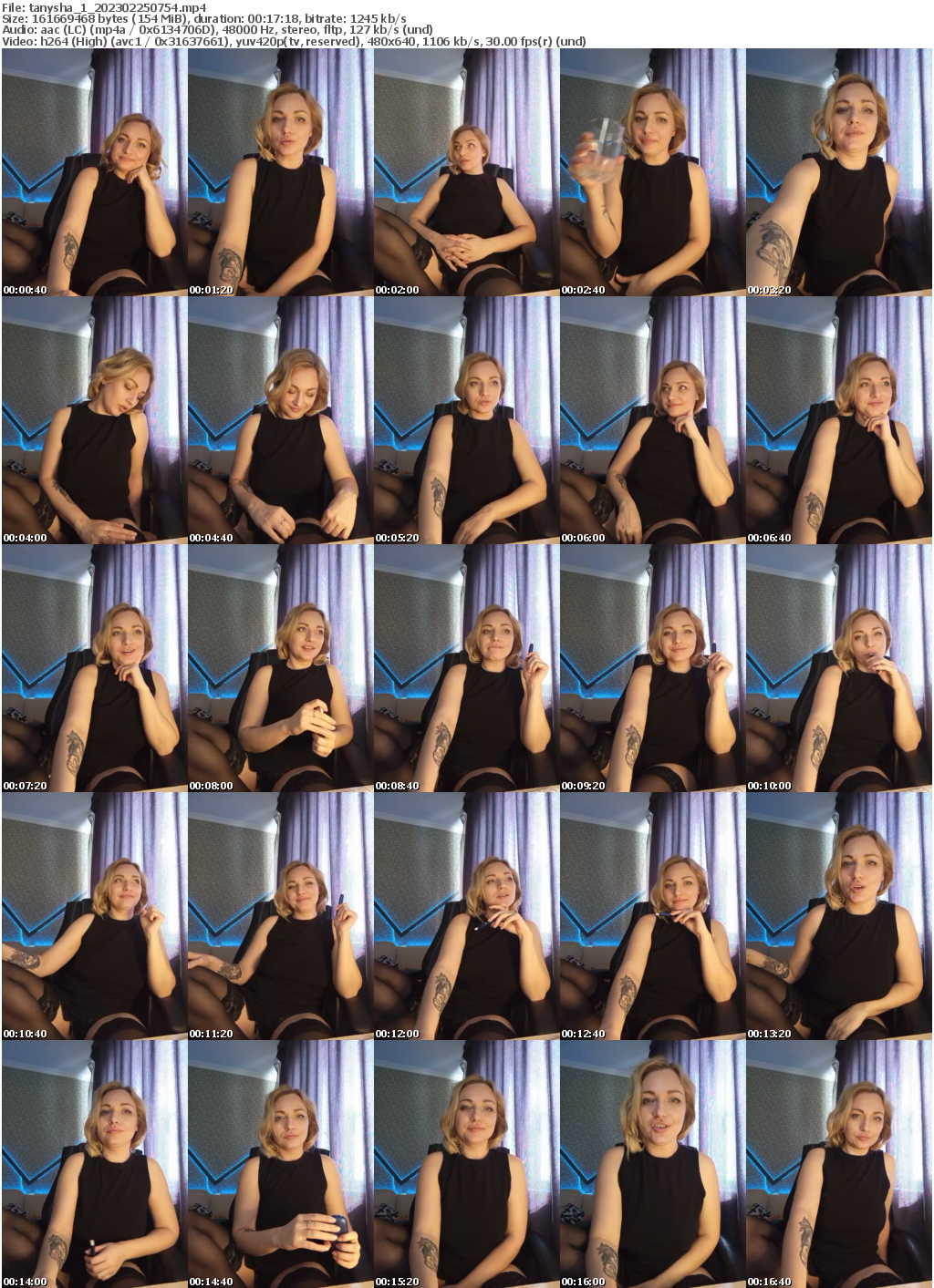 Preview thumb from tanysha_1 on 2023-02-25 @ bongacams